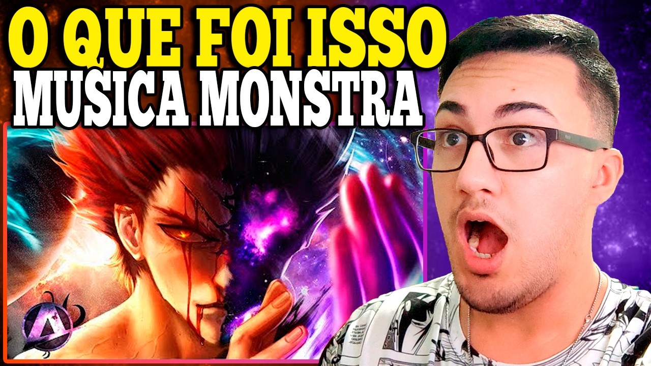 A MELHOR DO GAROU! React ♪ Garou (One Punch Man) | Cosmic Monster | AniRap e ‪@OkabeOficial‬