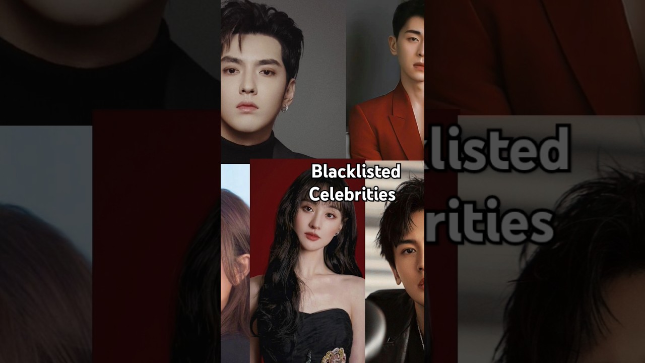5 chinese celebrities who got black listed? What scandals#Sheng_zhuang #chineseactress #chinesdrama