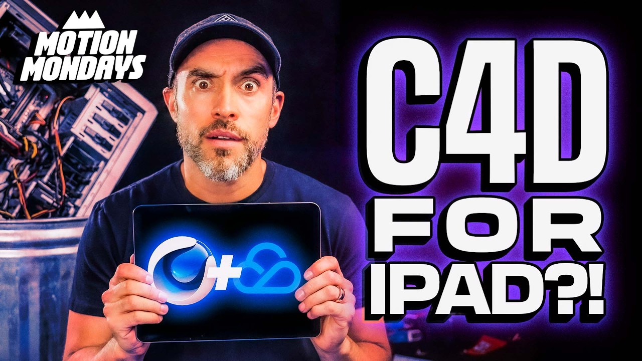 Cinema 4D for iPad + AE Gets Real Depth of Field | Motion Mondays