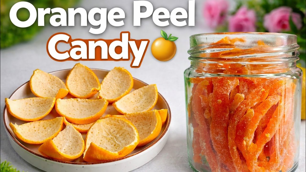 अब संतरे के छिलके फेंके नहीं ❌ संतरे के छिलकों से बनाएं Orange Candy |Zero Waste Sweet