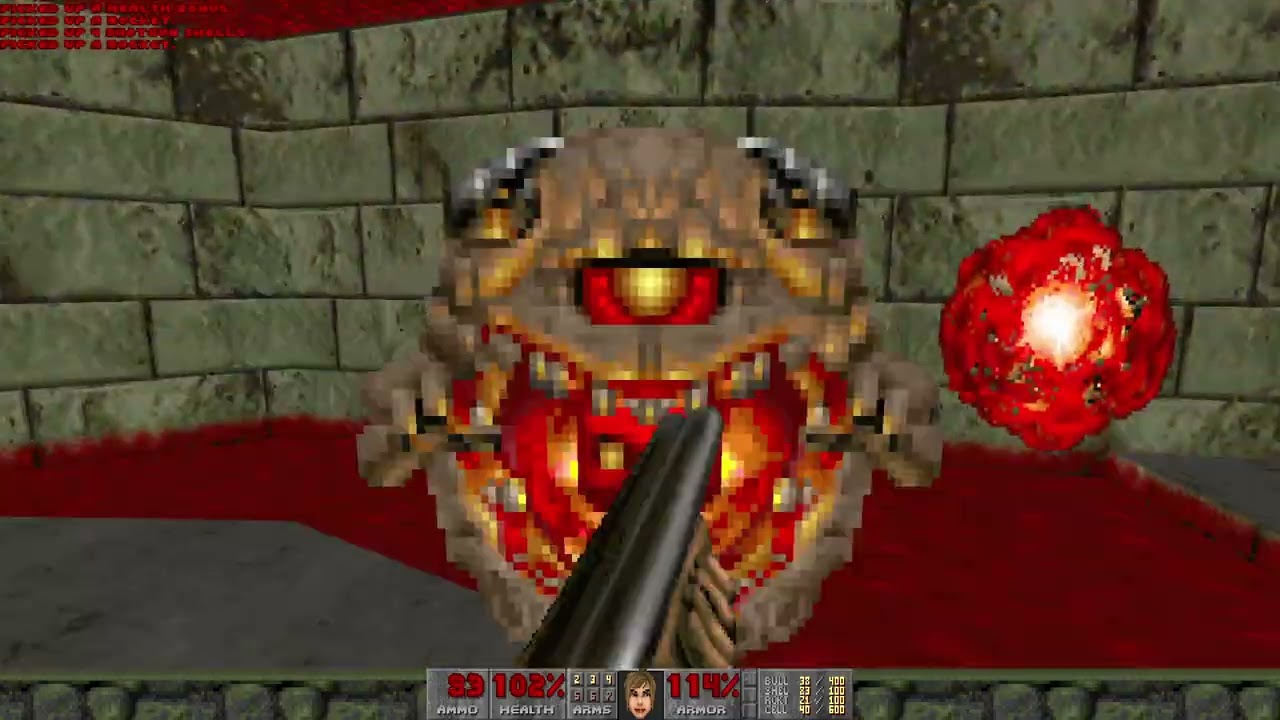 DOOM II - Lone Troop - Map 04: Baron's Throne - UV