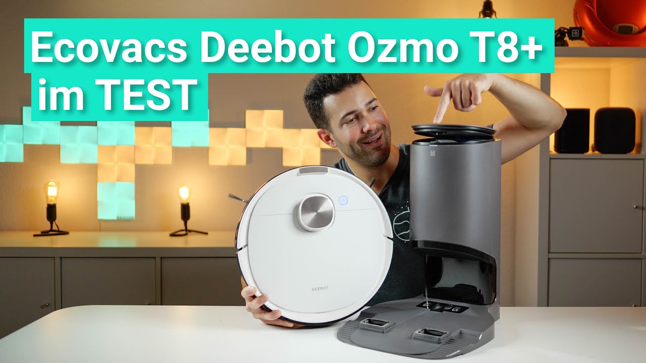 Ecovacs Deebot Ozmo T8+ im Test - Der Saugroboter mit der BESTEN HINDERNISERKENNUNG!