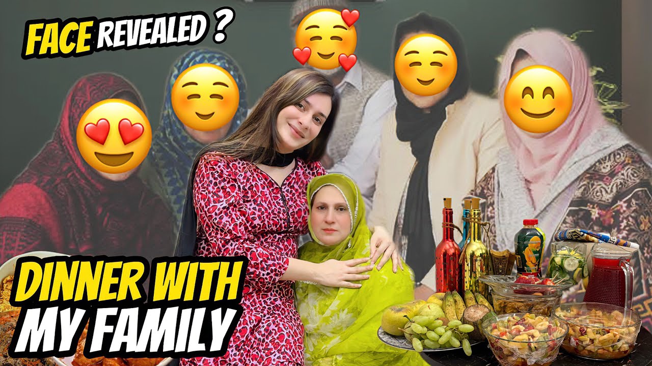 Mery Ghar Sab Dinner Py Aye😍|Face Revealed Of My Siblings?| Maya Khan Vlogs🥰