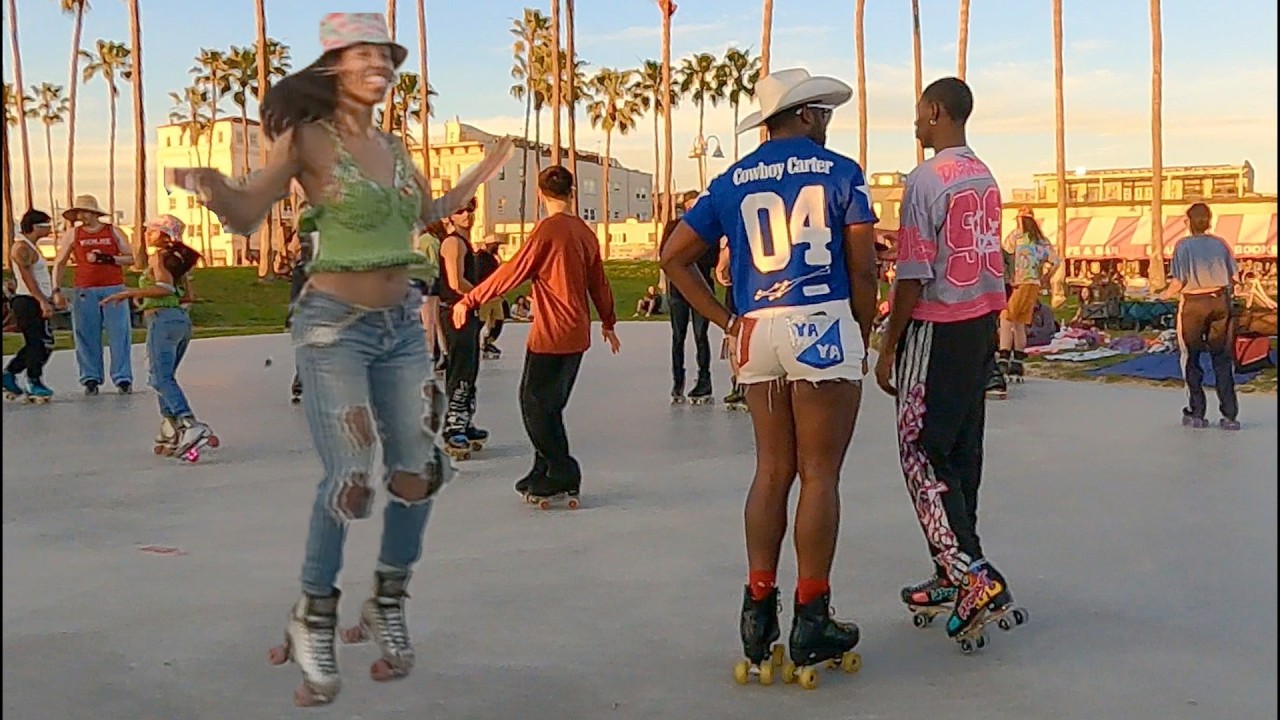 Venice Beach Afternoon People Watching - Harry Perry, Rollerskaters, and more
