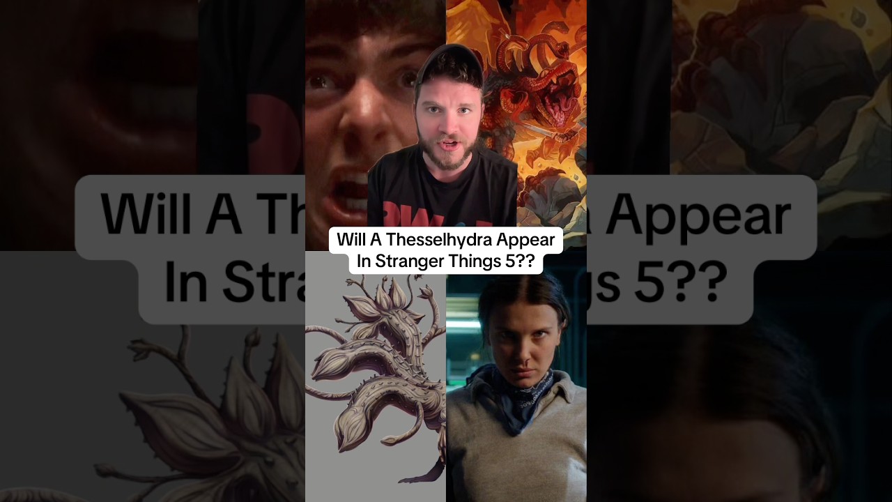 Will A THESSALHYDRA Appear In Stranger Things 5? #strangerthings