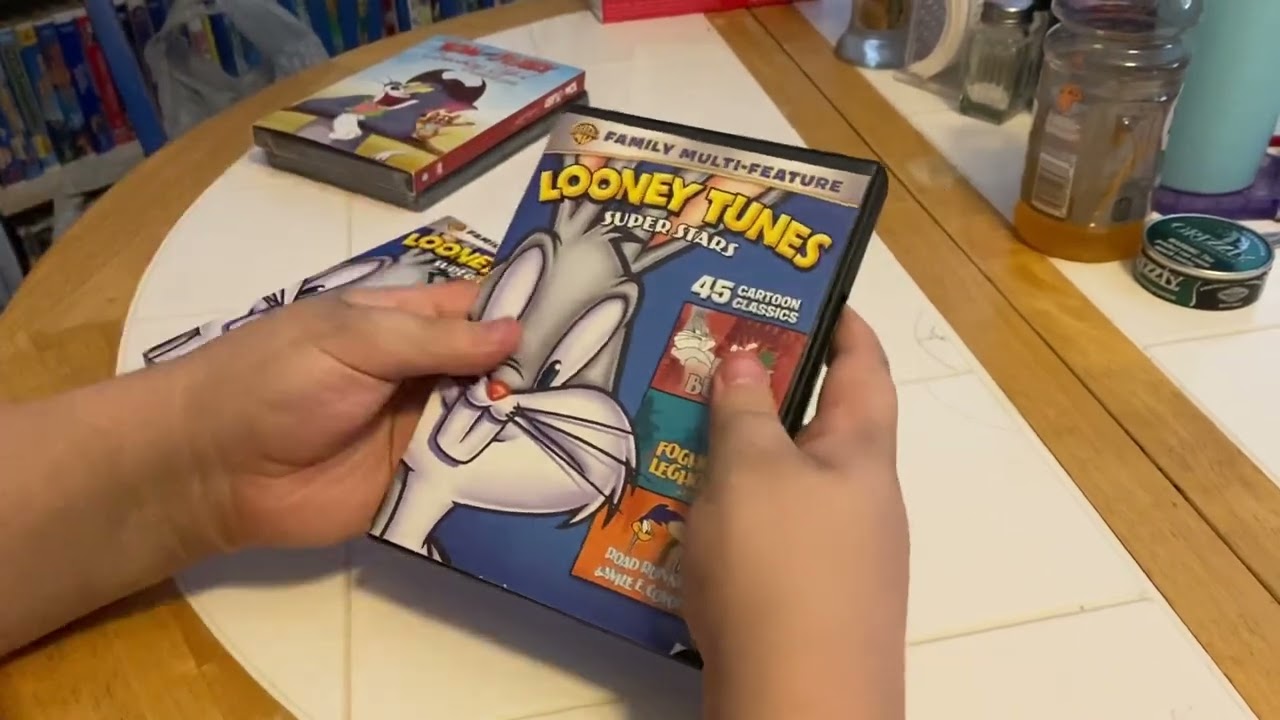 Looney Tunes Super Stars 3-Pack DVD Unboxing