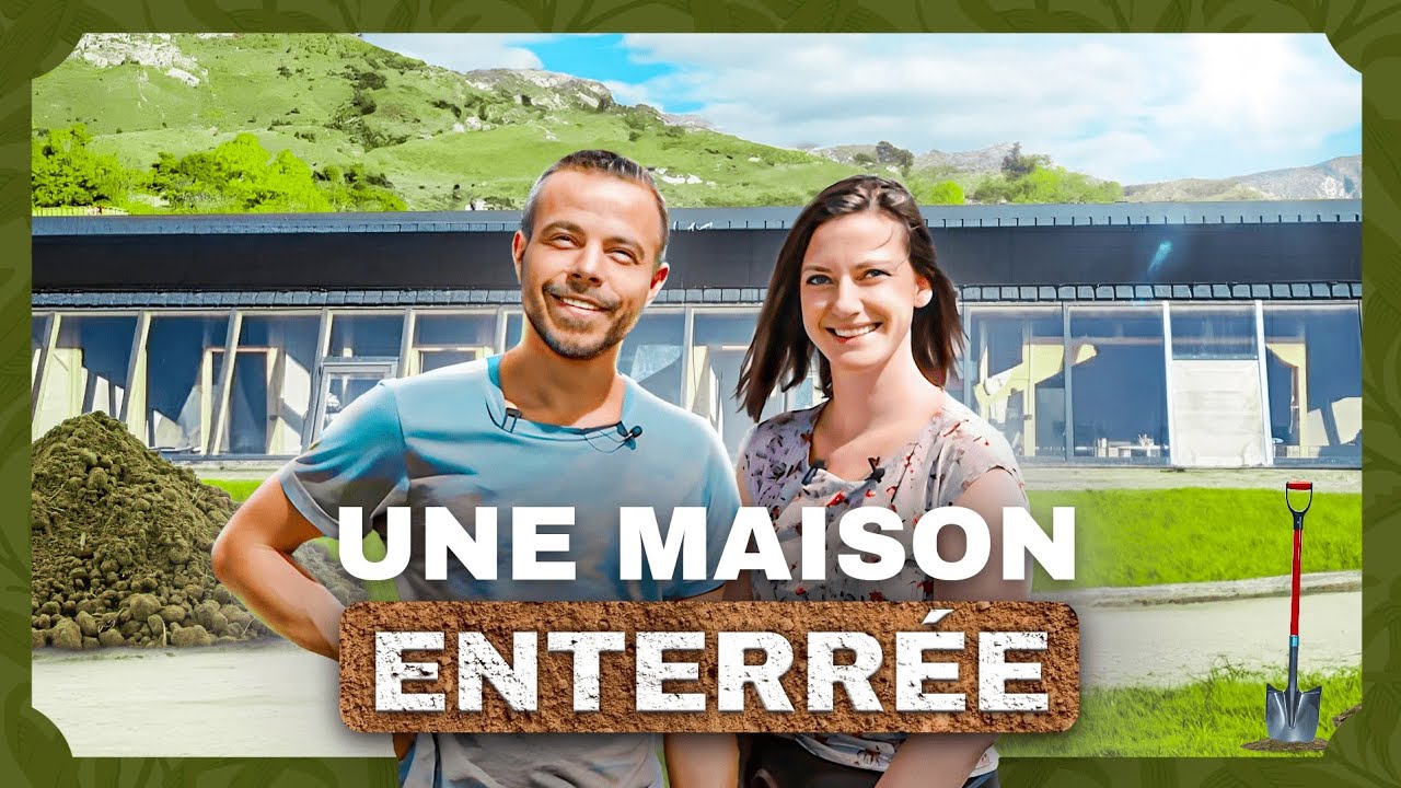 ILS VIVENT DANS UNE MAISON SEMI-ENTERREE en AUTONOMIE