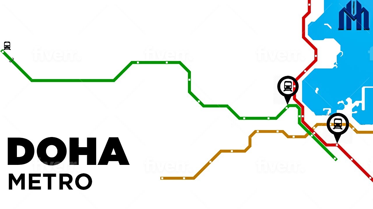 Evolution of The Doha Metro Line