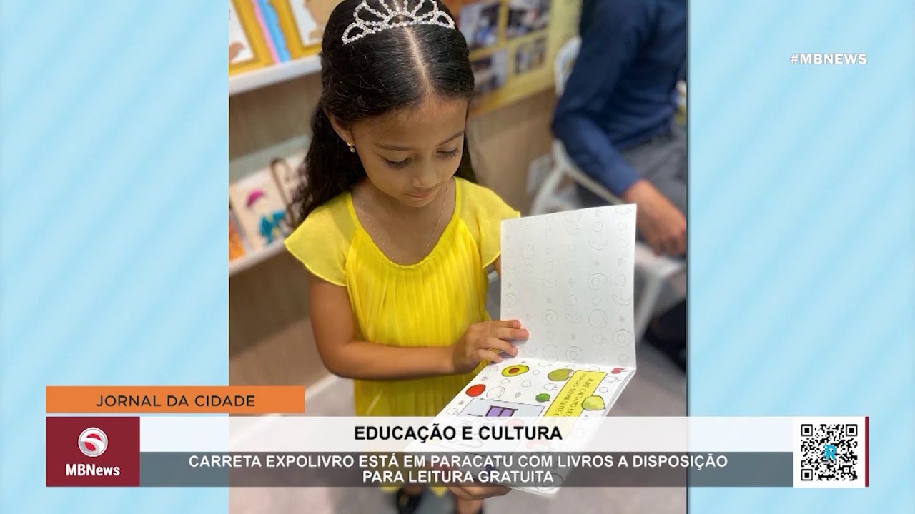 Carreta ExpoLivro est&aacute; em Paracatu