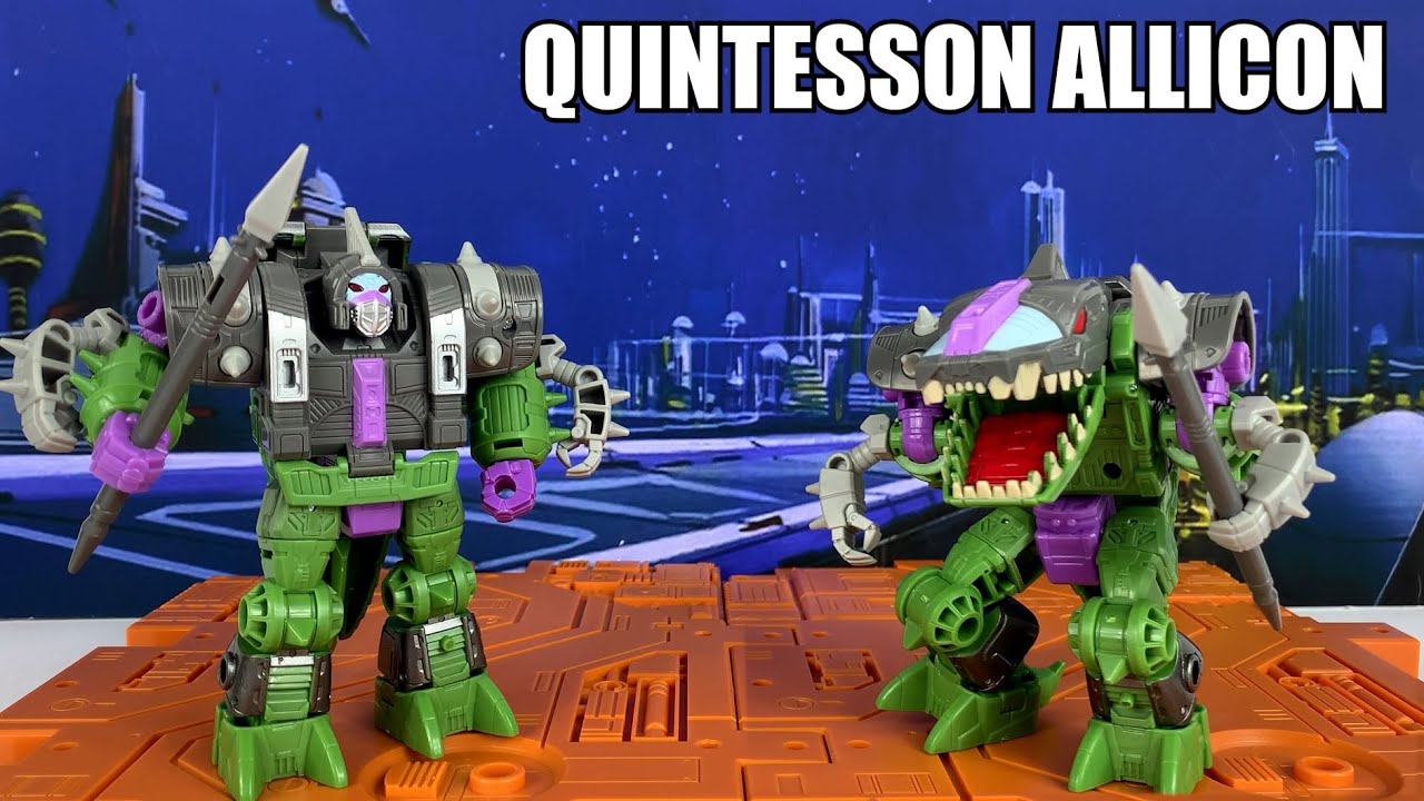 Transformers War for Cybertron Trilogy  Earthrise Quintesson Allicon Unboxing and Review