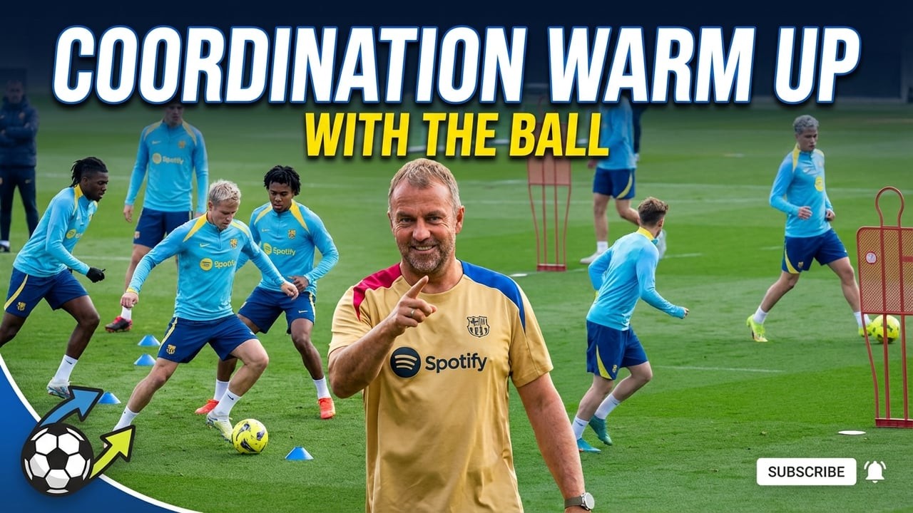 Barcelona Coordination Drills with the Ball | Football Training 2026