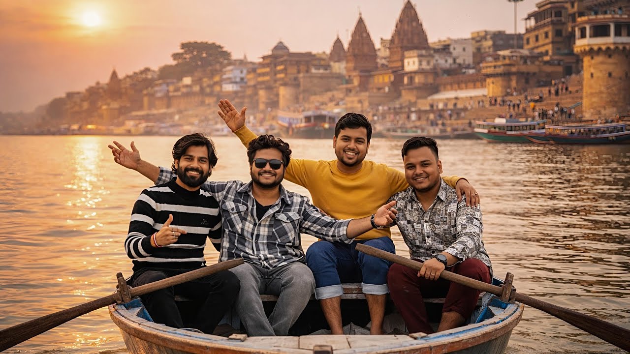 Celebrating New Year in Banaras, where every beginning feels blessed #2026 #kashi #varanasi 