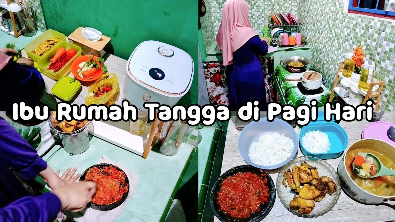 KEGIATANKU DI PAGI HARI MASAK BUAT KELUARGA BUAT BEKAL JUGA