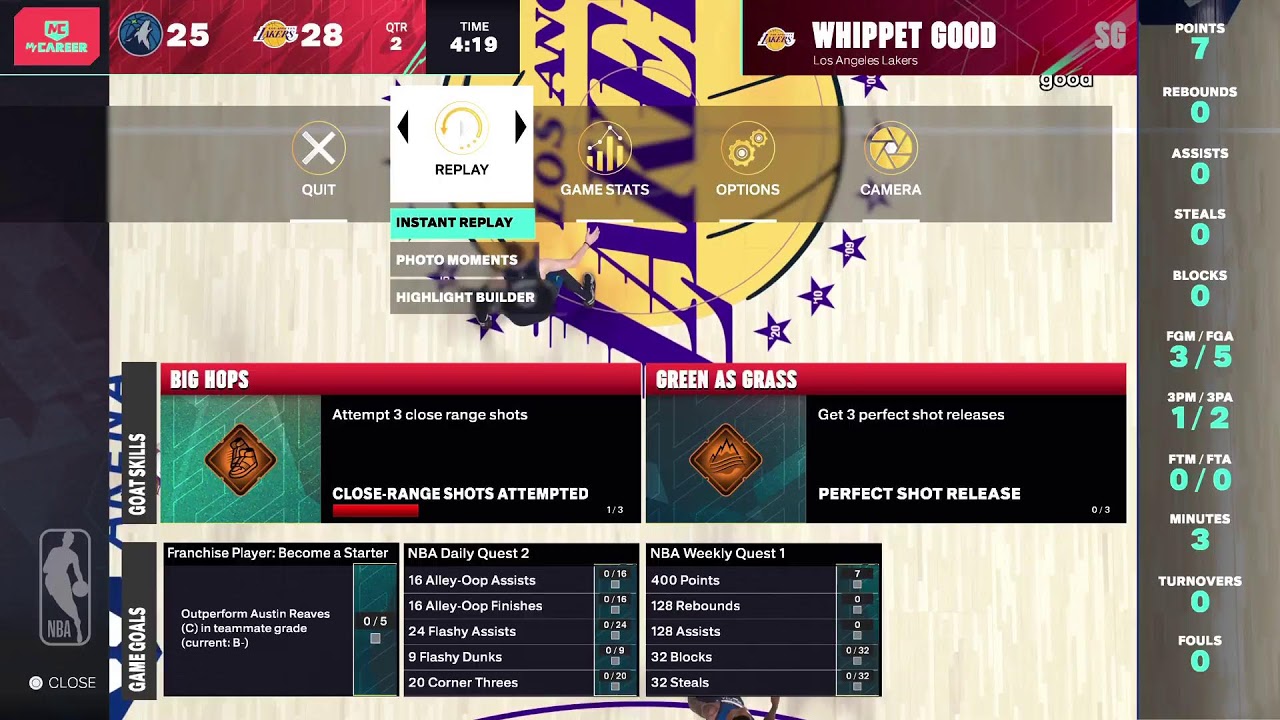 PLAYING NBA 2K25 MYPLAYER MODE FOR THE FIRST TIME