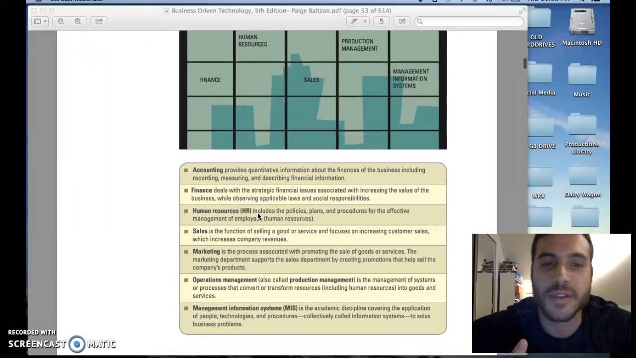 Business Driven Technology Chapter 1