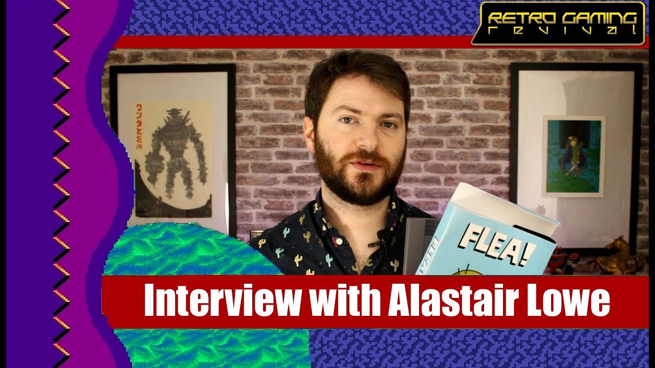 Indie Game Developer, Alastair Lowe,Creator of Flea - Live Interview - Evercade EvercadeVS Dreamcast