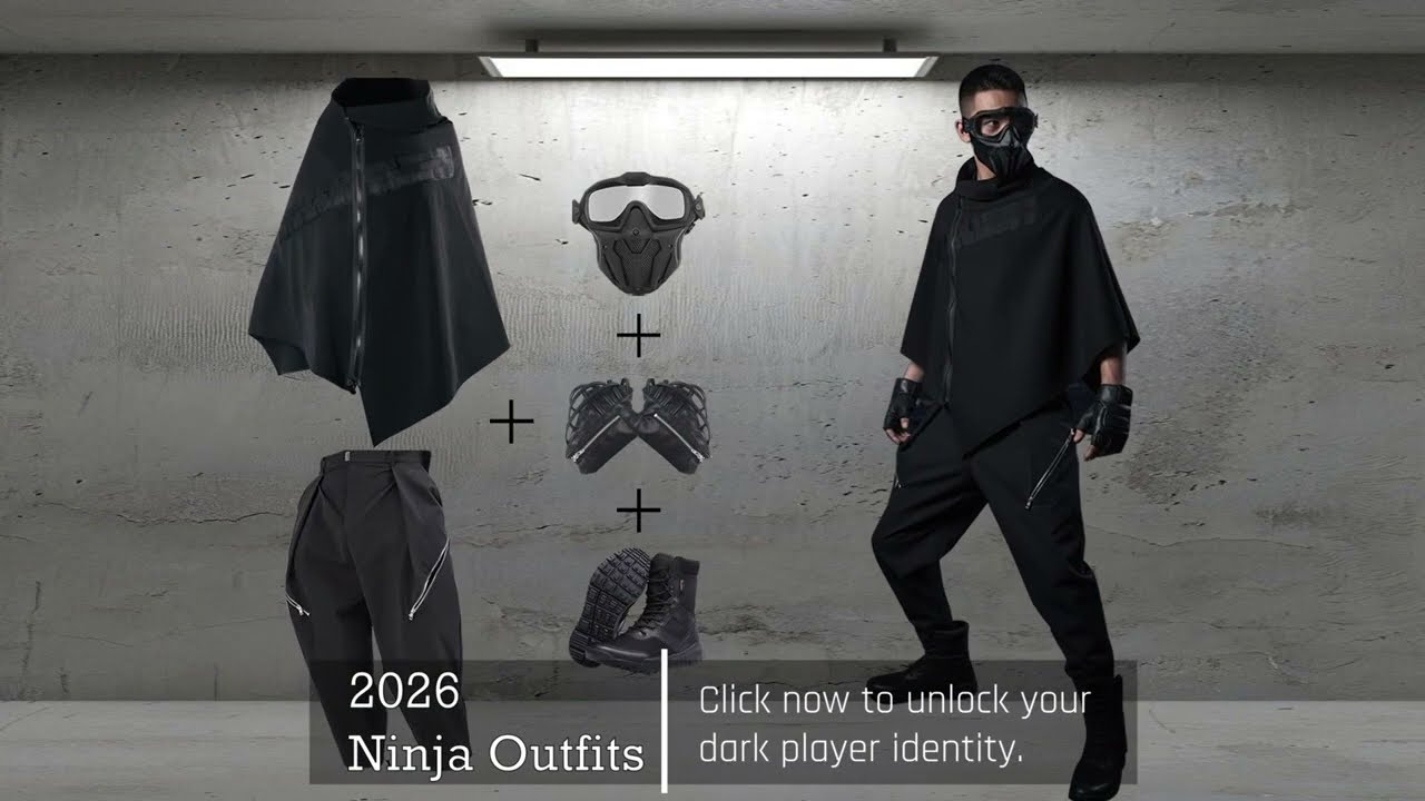 Unlock Your Dark Player Identity: 2026 Ninja Techwear Collection