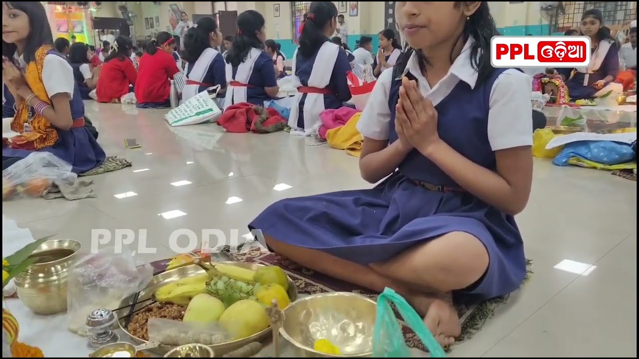 Saraswati Puja Celebrated At Unit 8 SSVM | PPL Odia | Bhubaneswar