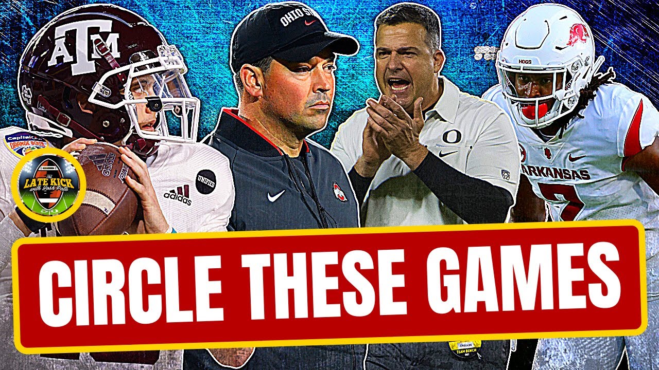 College Football's CIRCLE Games | Weeks 1-4 (Late Kick Cut)