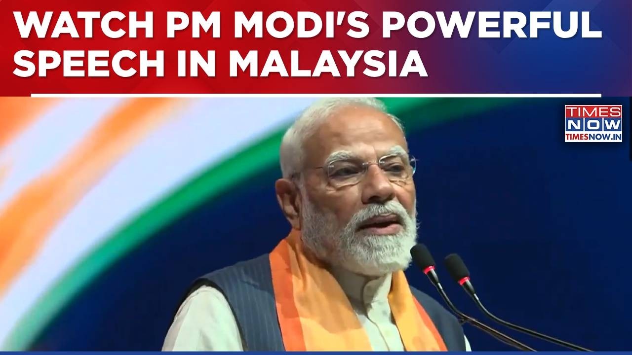 Modi Addresses Indian Diaspora In Malaysia's Kuala Lumpur: 'India's Success Is Malaysia's Success'