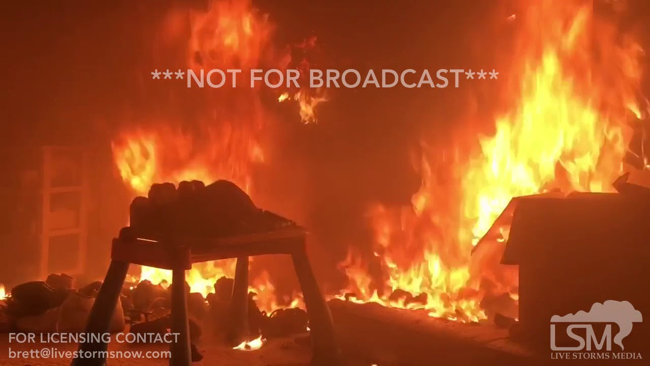 06-03-18 Kapoho, Lava comes in window fills room, burns home and car