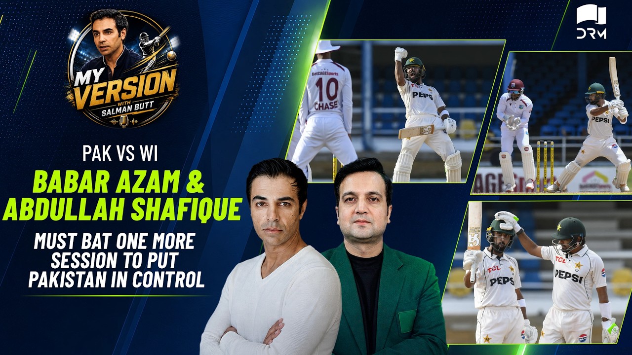 Babar Azam & Abdullah Shafique Must Bat One More Session To Put Pakistan In Control | SS1H