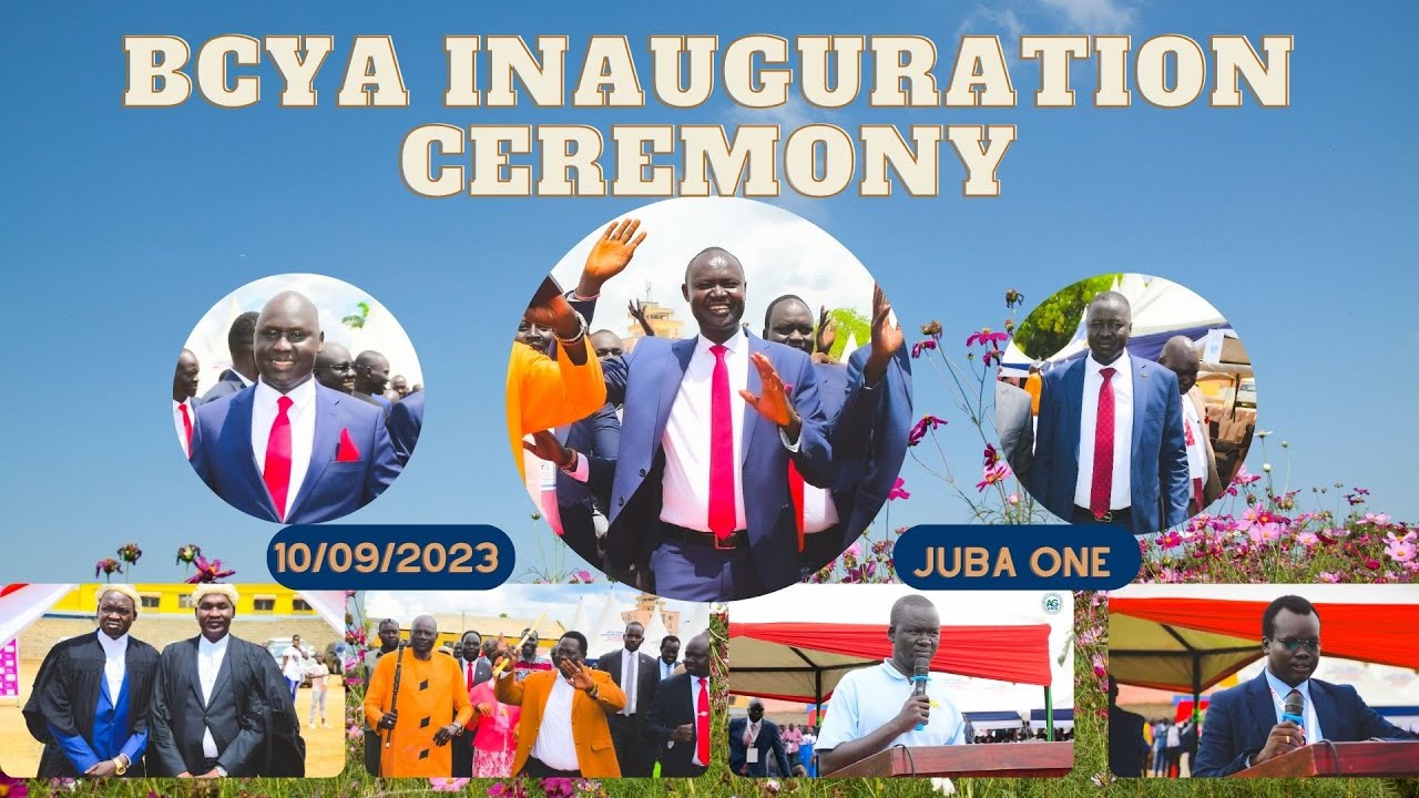Bor Community Youth Association (BCYA) Inauguration Ceremony of 2023-2025 Badge at Juba One Ground.