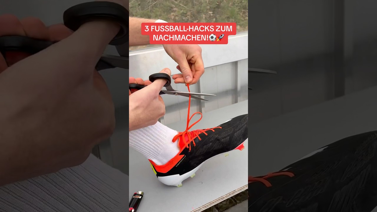 3 FUSSBALL-HACKS ZUM NACHMACHEN!⚽️🚀 #fussball #tipps #tricks #tutorial