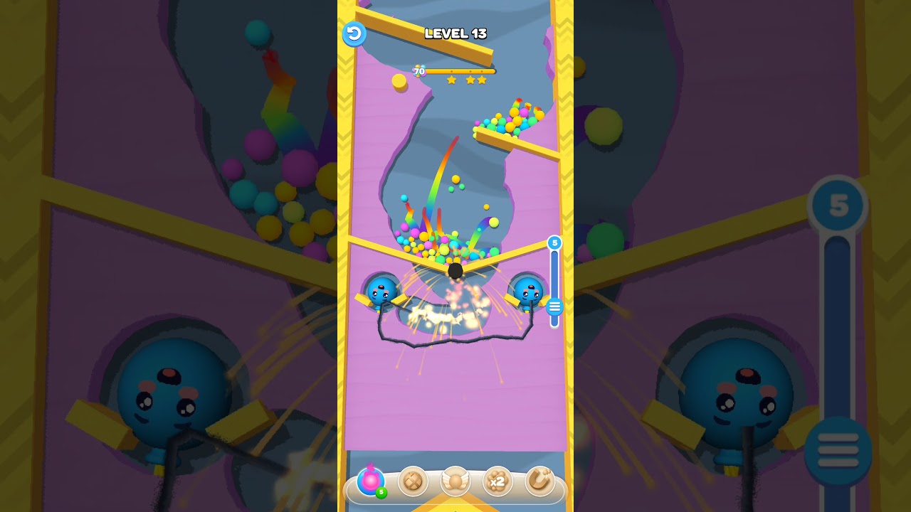 sand balls puzzle! Game play || offline game || #shorts #YouTubeshorts #offline game(1)