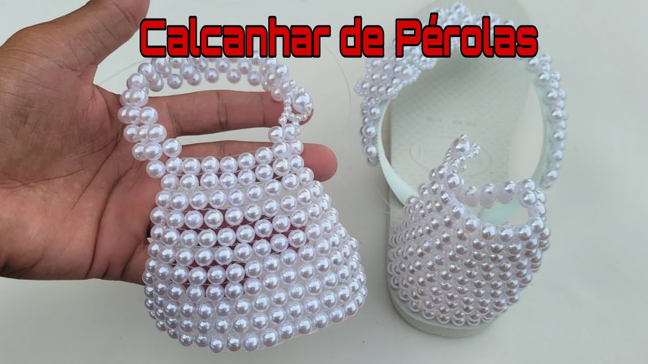 Calcanhar de Pérolas - Sandália Gladiadora