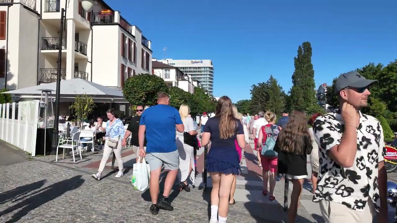 Świnoujście: Lato na promenadzie 2025 [4K]