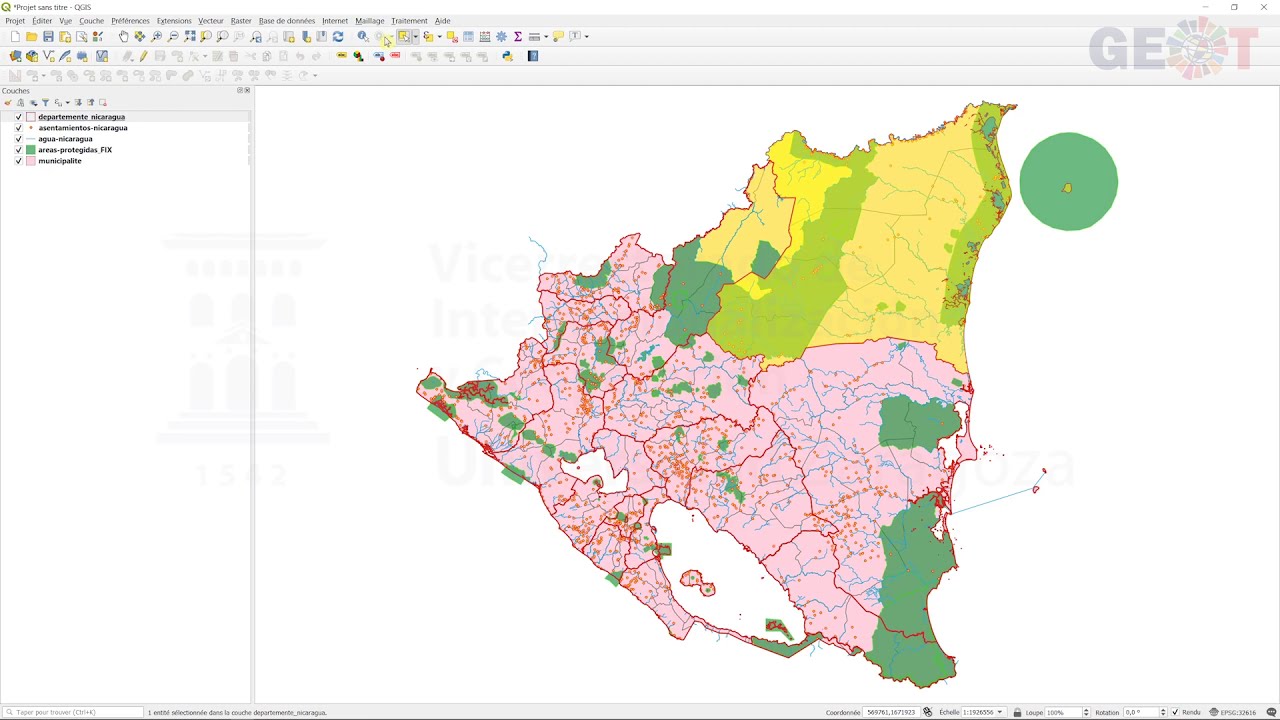 QGIS 3.x - SÉLECTION PAR LOCALISATION