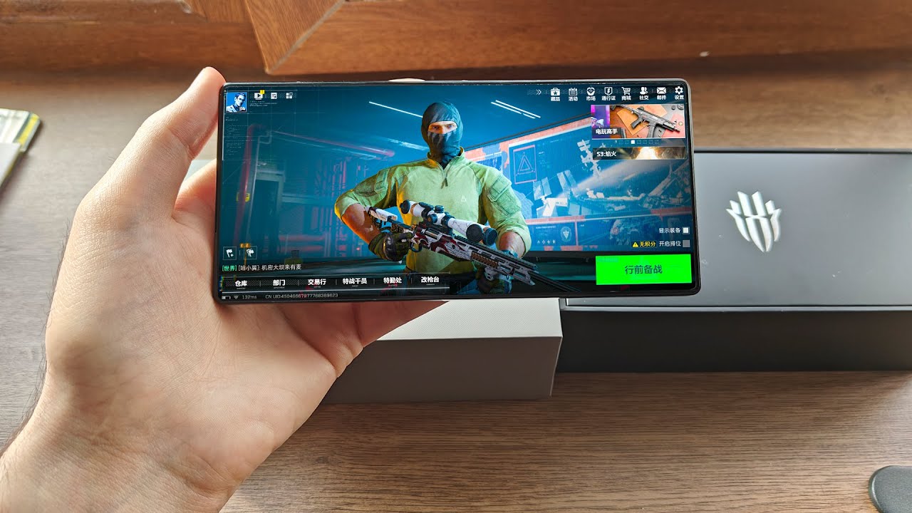 REDMAGIC 10 PRO DELTA FORCE MOBILE GAMEPLAY SNAPDRAGON 8 ELITE