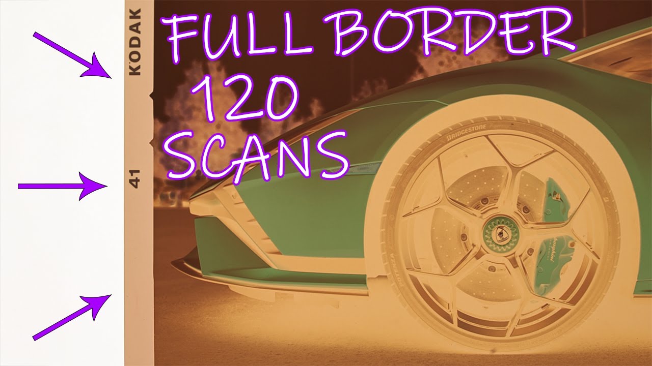How To Scan Medium Format Film With Full Borders
