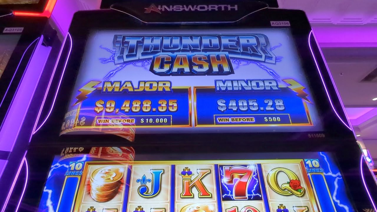 It took a while to get there but what a bonus and jackpot on Thunder Cash!