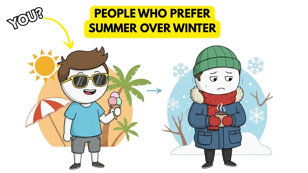 The Psychology of People Who Prefer Summer Over Winter