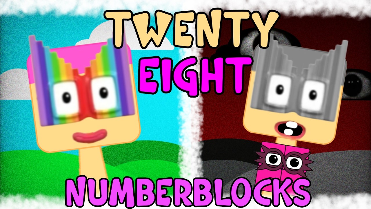 My Sprunki OC: Twenty Eight (From Numberblocks)