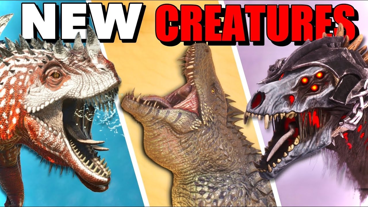 All 38 New Exclusive Creatures In ARK Ascended!