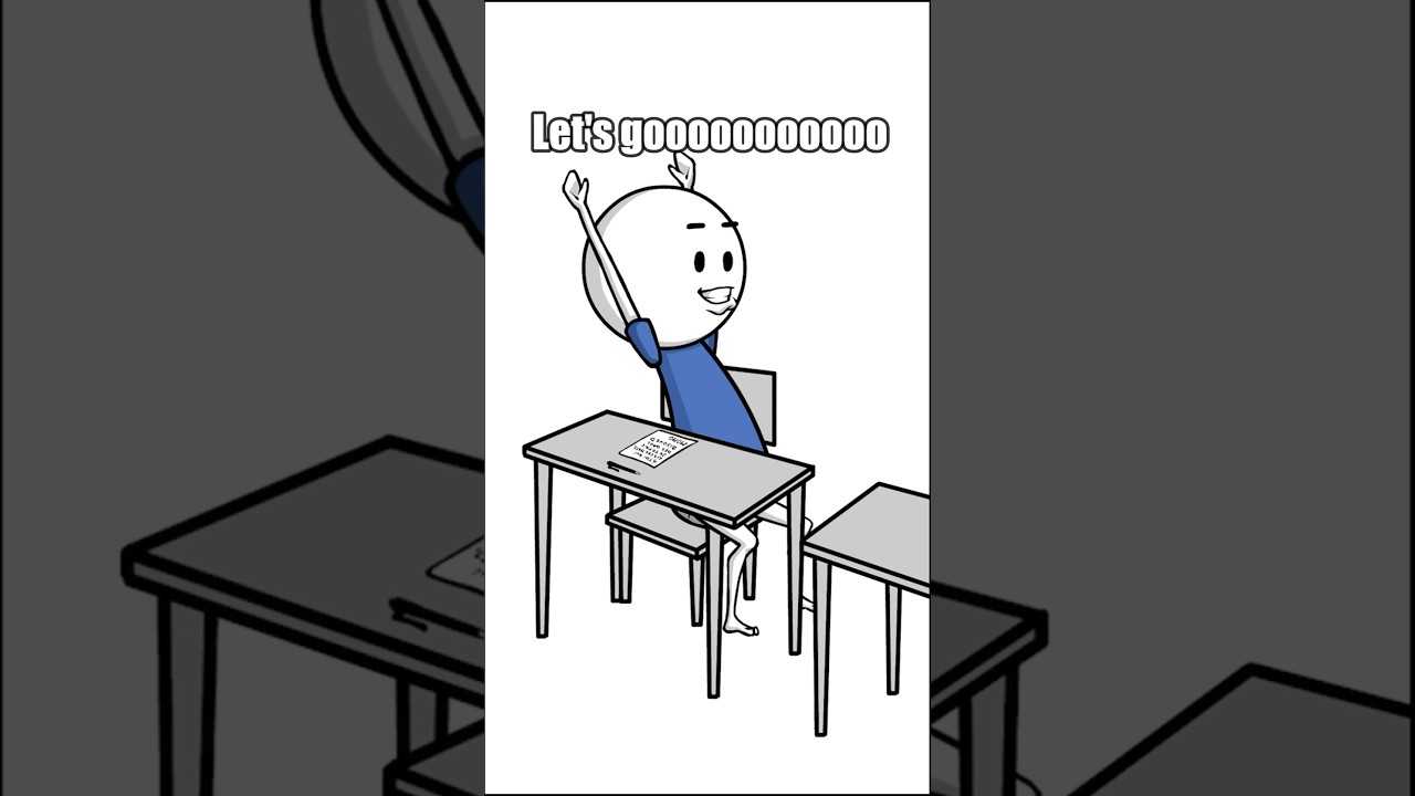 Le mauvais groupe de classe 😤 Partie 1 🎙️@saigo6263 #shorts #animation #drole #humour #sketch