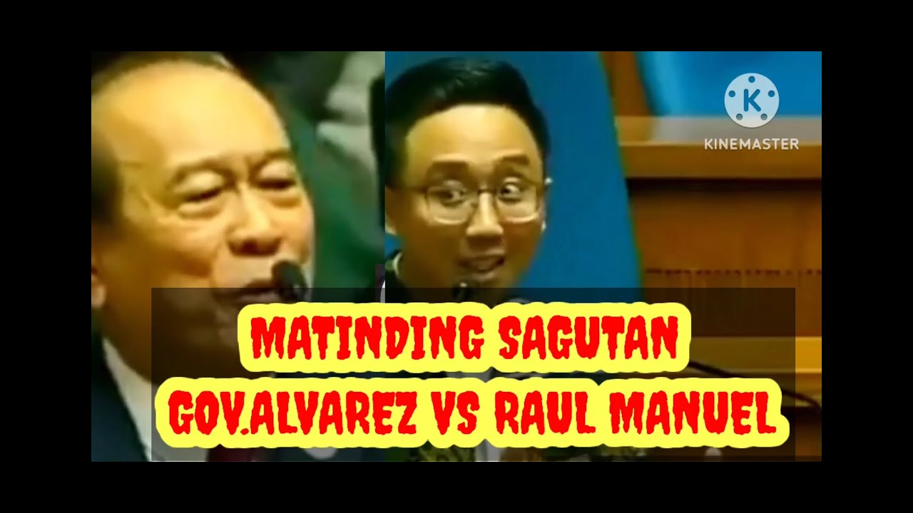 MATINDING DEBATE GOV.ALVAREZ VS RAUL MANuel