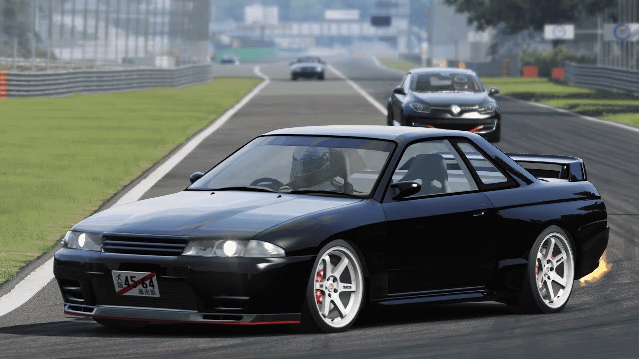 Tuned Nissan Skyline GTR R32 Track Day at Monza / Assetto Corsa