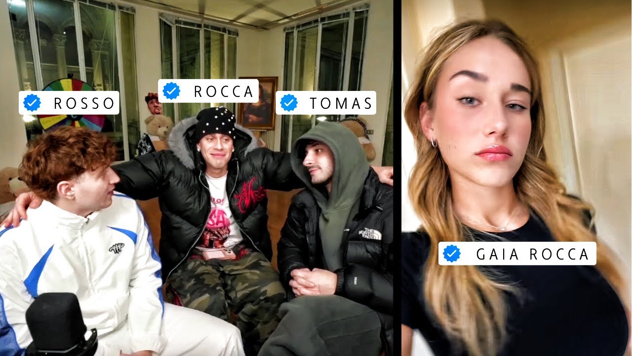 LA SORELLA DI MATTEO ROCCA PER LA PRIMA VOLTA IN LIVE!!! *DIVERTENTE*