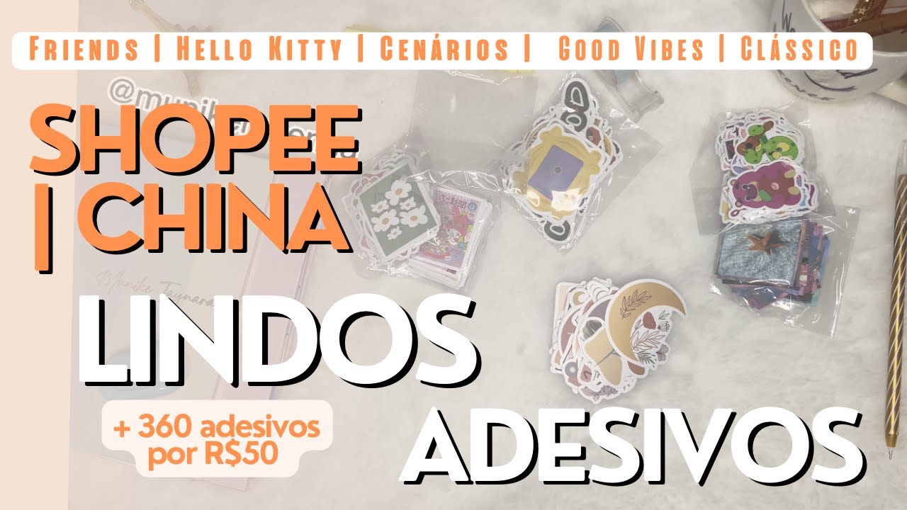 Melhores adesivos da shopee  | + de 360 adesivos