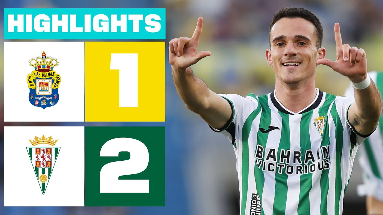 UD LAS PALMAS 1 - 2 CÓRDOBA CF | RESUMEN LALIGA HYPERMOTION