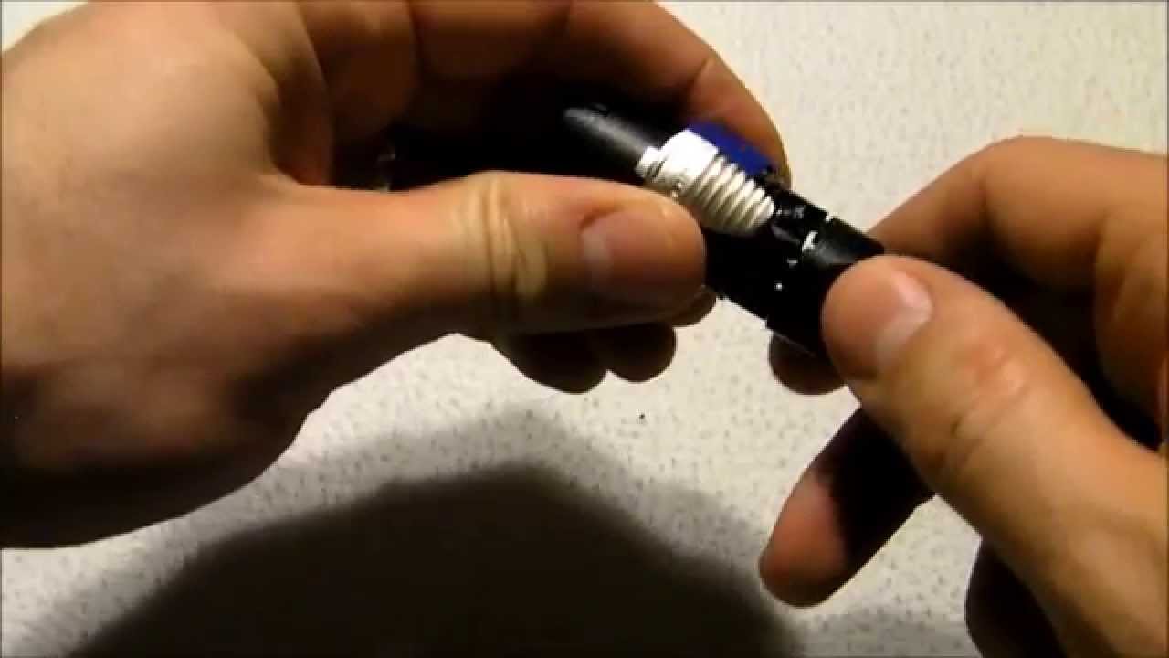 How to Assemble a Neutrik Speakon Connector