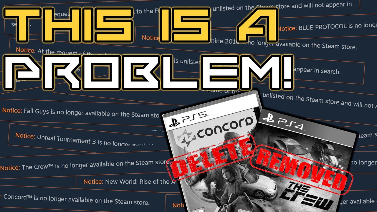 This Game is No Longer Available on the Steam Store