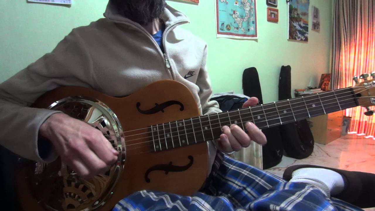dobro hound dog (epiphone) - Texas blues