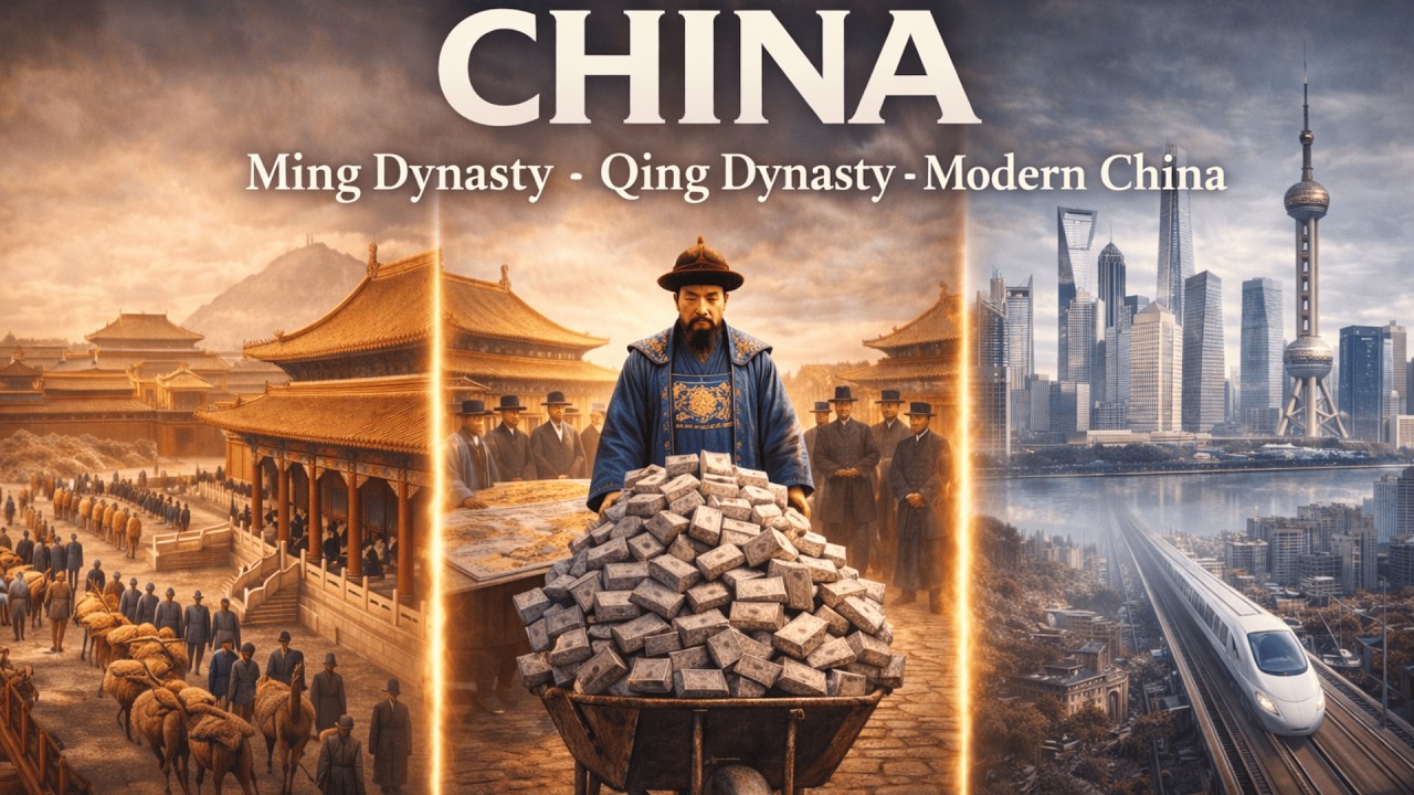 The 6 Stage Empire Collapse Pattern — Ming Dynasty, Qing Dynasty, Modern China