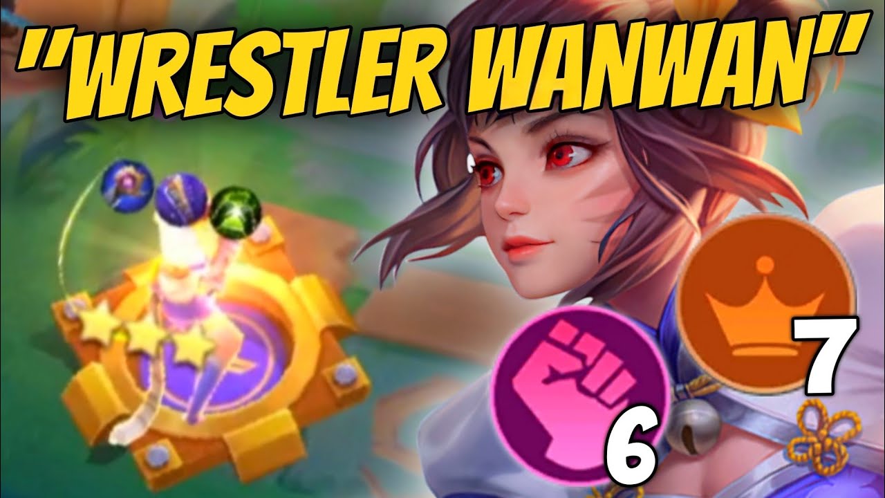 FULL PRINCE X WANWAN WRESTLER !! ENEMIES CAN'T MOVE ANYMORE !! MAGIC CHESS MOBILE LEGENDS