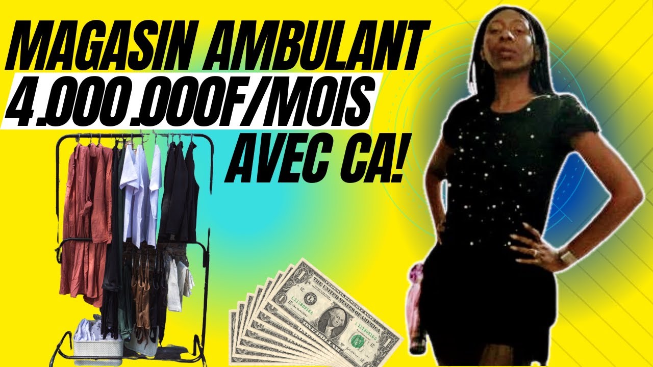 Comment ouvrir une chaine de MAGASIN de FRIPERIE